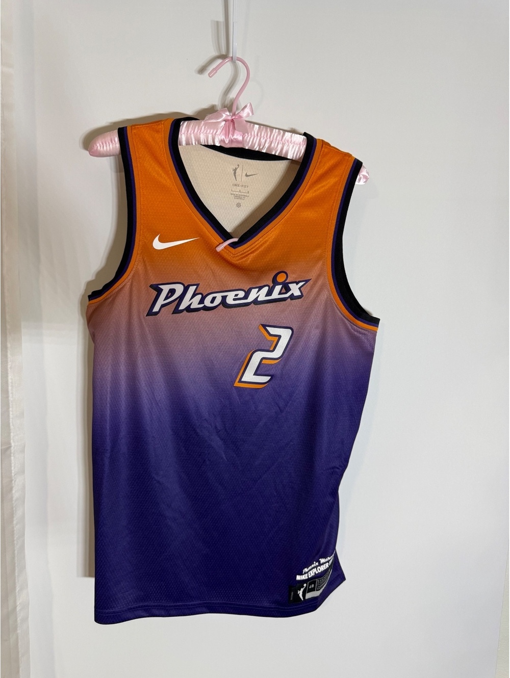 Nike Phoenix Mercury Kahleah Copper #2 WNBA Explorer Jersey Women L 48 NWT